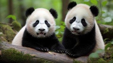 Şotlandiýadaky iki panda Hytaýa dolandy