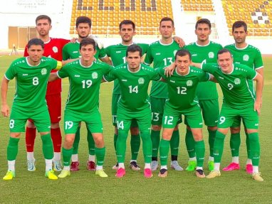 The Turkmenistan national football team lost to “Ajman” in the final match at the training camp in Dubai