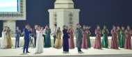 Türkmenistanyň Garaşsyzlygy mynasybetli geçirilen baýramçylyk konsertinden we feýerwerkden fotoreportaž