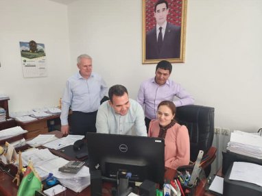 UNDP international expert on business registers visits Turkmenistan again