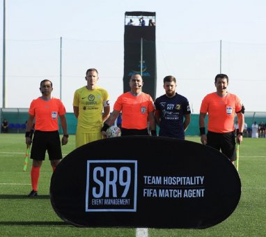 Turkmen referees officiated at a friendly match between Astana and Rostov in the UAE