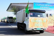 Photoreport: Grain harvesting began in Akhal, Lebap and Mary velayats