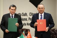 Photos: Meeting of the Foreign Ministers of Azerbaijan, Turkmenistan and Turkey in Ankara