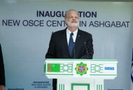 The inauguration of the new building of the OSCE Center took place in Ashgabat