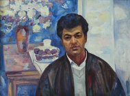 В Ашхабаде открылась персональная выставка картин Аннадурды Алмаммедова