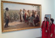 Photo report: Exhibition in honor of the 95th anniversary of the national artist of Turkmenistan Ayhan Hajyyev