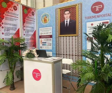 Aşkabat'ta, Türkmenistan Sanayicileri ve Girişimcileri Birliği'nin kuruluşunun 16. yıl dönümü şerefine yapılan sergi, açıldı