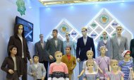 Выставка торгового комплекса ко Дню туркменского ковра в Ашхабаде 