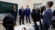 Mikhail Mishustin visited Joint Turkmen-Russian Secondary School in Ashgabat