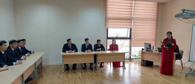 Конкурс презентаций «Достижения национальной школы дипломатии» прошел в ИМО МИД Туркменистана