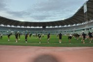 Photo report: Republic of Korea national football team held training session in Ashgabat