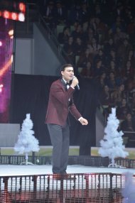 Фоторепортаж: В Ашхабаде состоялся новогодний концерт с участием звёзд эстрады