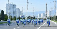 Photoreport: Mass bike ride dedicated to World Health Day took place in Ashgabat