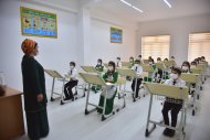Новая школа открылась в Лебапском велаяте в День знаний и студенческой молодежи