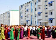 Photoreport: New four-story houses commissioned in Ashgabat