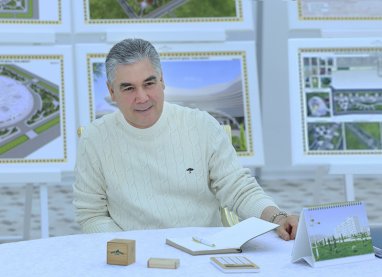 Gurbanguly Berdimuhamedov gave instructions on the construction of the second stage of the city of Arkadag