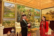 Фоторепортаж: в Ашхабаде открылась выставка, посвященная культурному наследию 