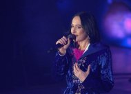 Nyuşanyň we Olga Şultaýsyň Aşgabatdaky konsertinden fotoreportaž