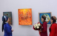 В Ашхабаде открылась художественная выставка «В плену гармонии» 