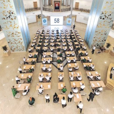 The first state Olympiad in mental arithmetic among schoolchildren was held in Turkmenistan