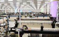 Фоторепортаж: церемония открытия нового текстильного комплекса в Бабадайханском этрапе Ахалского велаята 