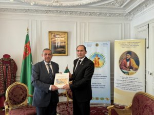 The possibilities of cooperation between the Turkmen Conservatory and the Higher School of Music of Paris were discussed