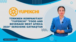 Туркменская компания «Юпекчи» участвует в выставке «Продовольствие и напитки Западная Африка 2024»