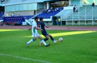 Фоторепортаж: «Копетдаг» и «Ашхабад» сыграли вничью в чемпионате Туркменистана по футболу-2020