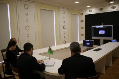 Turkmenistan took part in an expert online meeting of the customs services of Central Asia and China