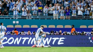 Argentina reached the semi-finals of the Copa America