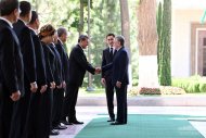 Фоторепортаж: начался государственный визит президента Туркменистана в Узбекистан (фото с сайта: prezident.uz)