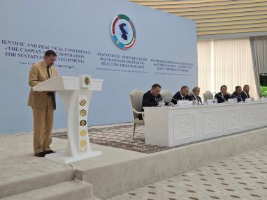 A conference dedicated to Caspian Sea Day was held in Turkmen Avaza A scientific and practical conference “Caspian Sea - Partnership for Sustainable Development” dedicated to the Caspian Sea Day was held today at the 