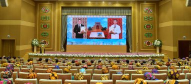 A presentation of the book by the President of Turkmenistan was held in Ashgabat