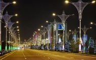 Фоторепортаж: улицы новогоднего Ашхабада