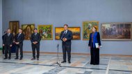 Photo report: Exhibition of artists from Mary velayat continues in Ashgabat