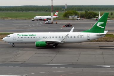 Авиакомпания «Туркменистан» будет летать из Ашхабада в Москву по новому расписанию