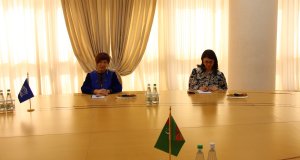 Meeting with the Chairman of the UNESCO General Conference was held in Ashgabat