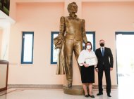 Photos: Visit of the Governor of St. Petersburg Alexander Beglov to the Joint Turkmen-Russian Secondary School in Ashgabat