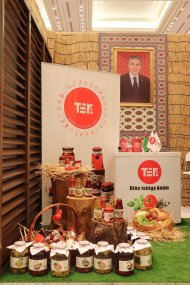 Фоторепортаж:В Ашхабаде торжественно открылась выставка СППТ-2021
