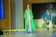 Photoreport: Fashion show of Uzbek clothes from the Sharq Liboslari design center in Turkmenistan