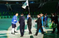 Фоторепортаж: «Несил» завоевал Кубок Президента Туркменистана-2019 по хоккею