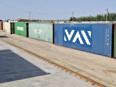 Hindistan'dan Özbekistan'a ilk yük treni Türkmenistan üzerinden gitti