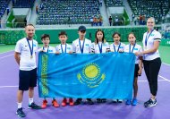 В Ашхабаде состоялась церемония закрытия чемпионата по теннису среди детей до 12 лет