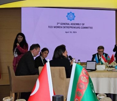 Türkmenistan heyeti, Türki Devletler Ticaret ve Sanayi Odaları Birliği'nin etkinliğine katıldı