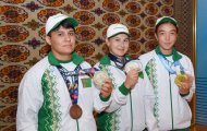 Winners of international competitions awarded in Ashgabat