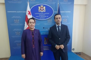 The Ombudsman of Turkmenistan is on a visit to Georgia