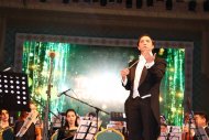 Фоторепортаж: Концерт «Новый год с Государственным симфоническим оркестром Туркменистана» в Ашхабаде