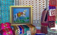 В Ашхабаде прошла выставка по случаю Дня туркменского ковра
