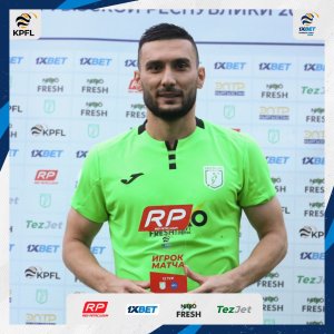 Turkmen striker recognized as the best player of the match in the Kyrgyzstan football championship