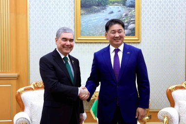 Negotiations between Gurbanguly Berdimuhamedov and the President of Mongolia were held